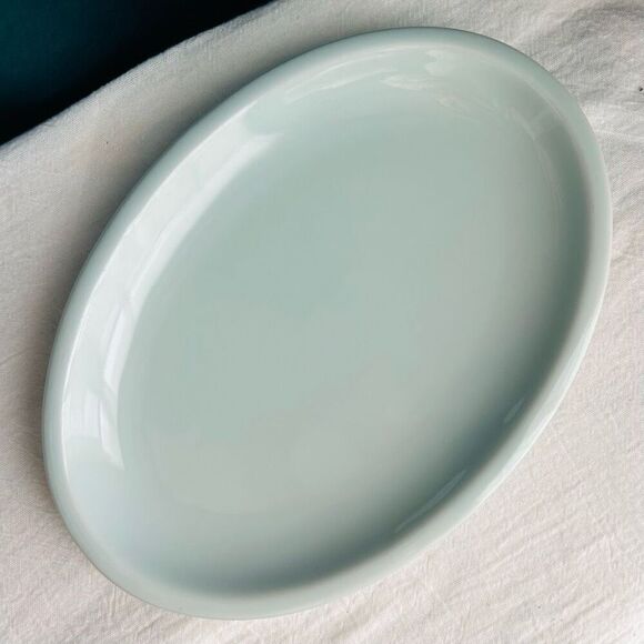 Pastel Blue Arita Precious Jewel Japanese Restaurant Ware Serving Platter - Picture 7 of 9